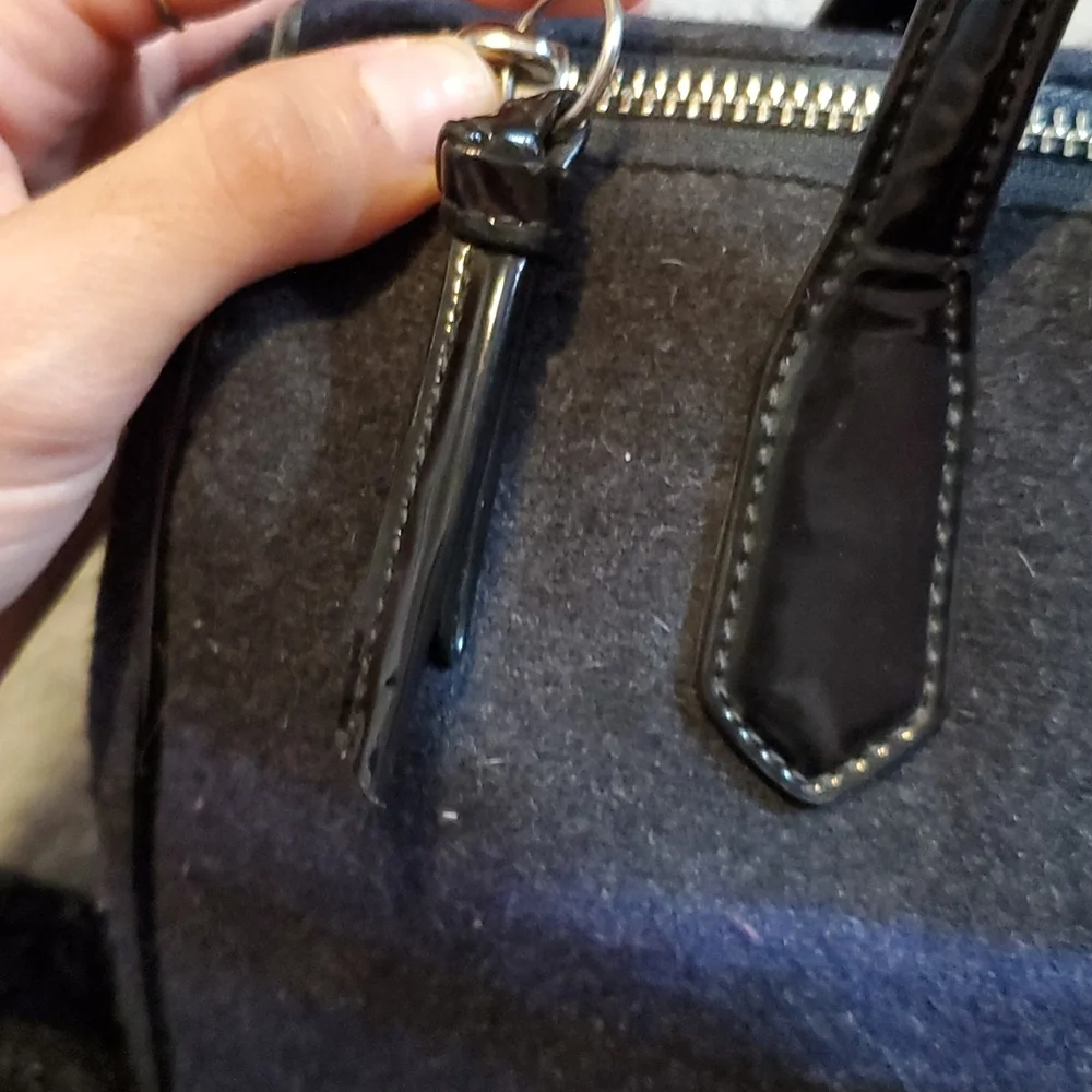 Coach Wool Satchel Hand Bag - Picture 9 of 16